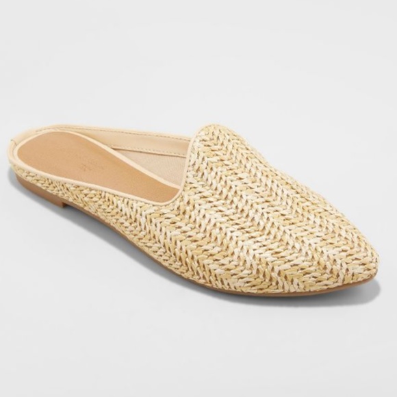 Target Shoes - Universal Thread Straw "Violet" Mules
